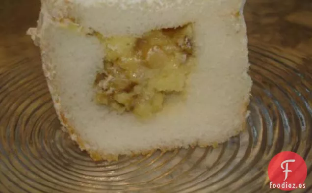 Pastel de Crema de Plátano