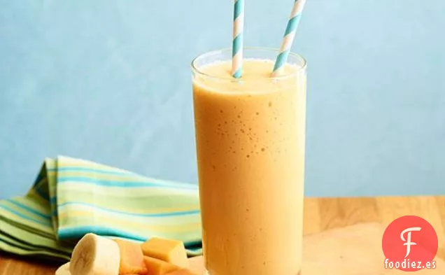 Batido de Papaya y Plátano