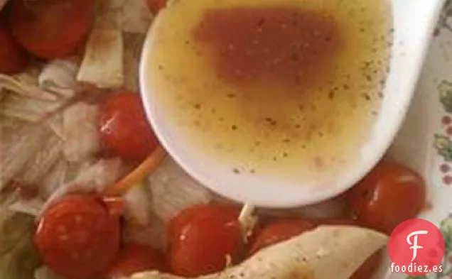 Aderezo Fácil de Vinagreta de Frambuesa