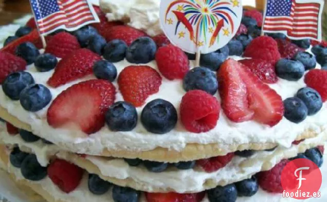 Tarta de Bayas y Crema