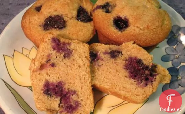 Muffins de mora