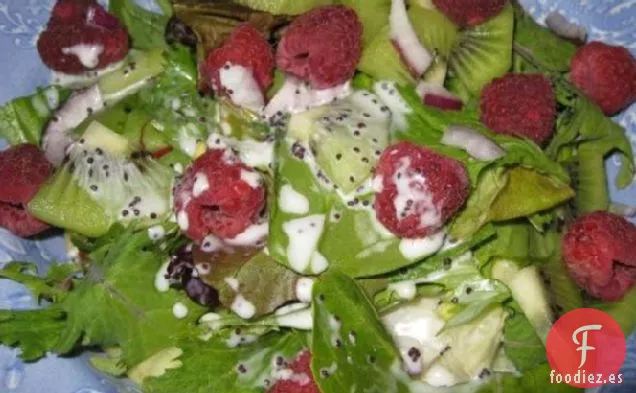 Ensalada de Semillas de Amapola y Frambuesa