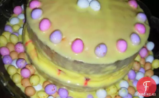 Pastel de Primavera / Pascua con Frambuesa y Limón