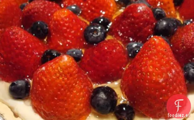 Pastel de Merengue de Bayas Mixtas