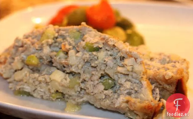Pavo Y Pastel De Carne Relleno