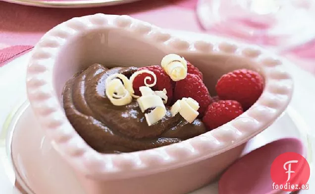 Budín de Chocolate Agridulce con Frambuesas