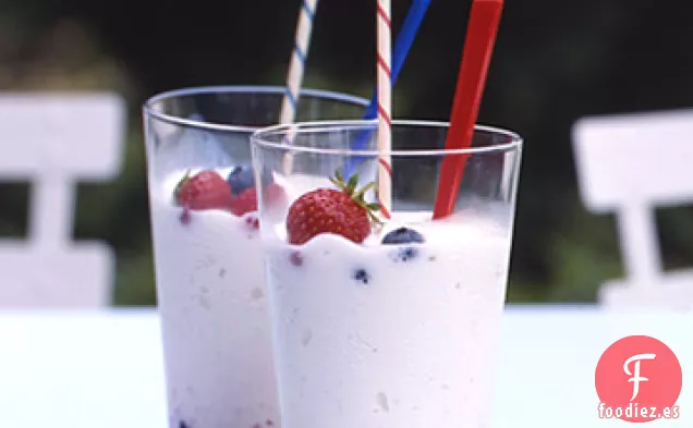 Gabinetes de Vainilla con Fruta Fresca
