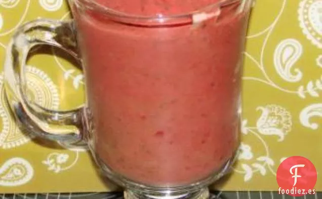 Batido de Caramelo de Frambuesa