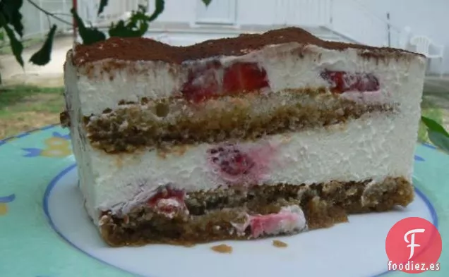 Tiramisú de Fresa (Para los de Grecia)