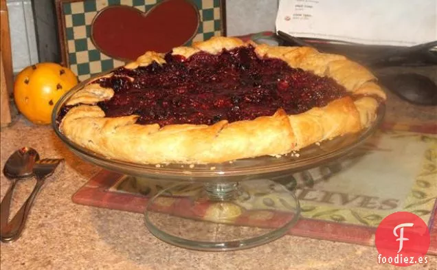 Pastel de Harina de Maíz con Limón y Frambuesa