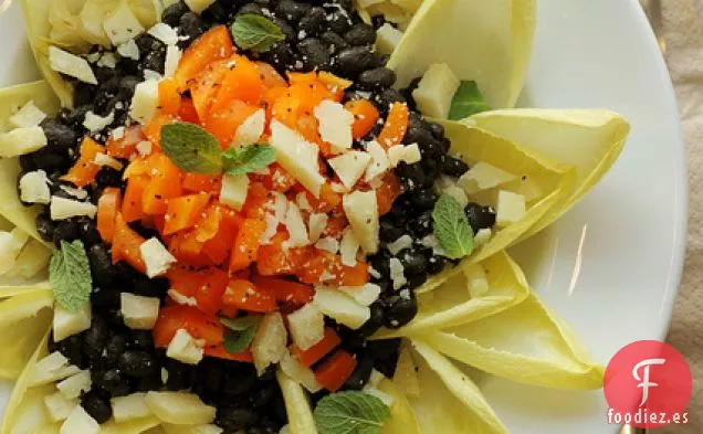 Frijoles Negros, Zanahorias Y Achicoria Blanca