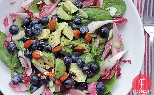 Arándanos, Aguacate Y Achicoria Roja