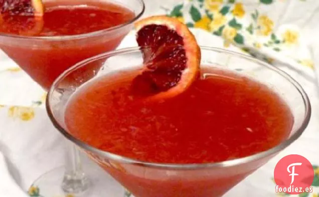 Martini de Naranja Sanguina