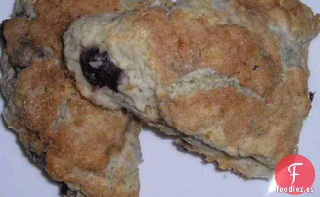 Bollos de Streusel de Arándanos
