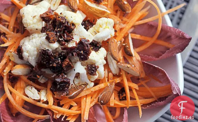 Coliflor, Zanahorias Y Achicoria Roja