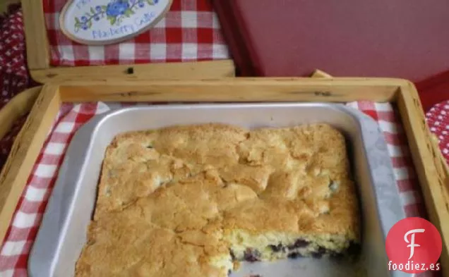 Derretir en la Boca Pastel de Arándanos