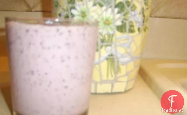 Batido de Yogur de Arándanos