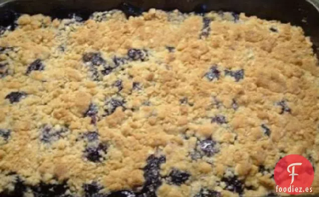 Golosina de Verano de Avena con Arándanos