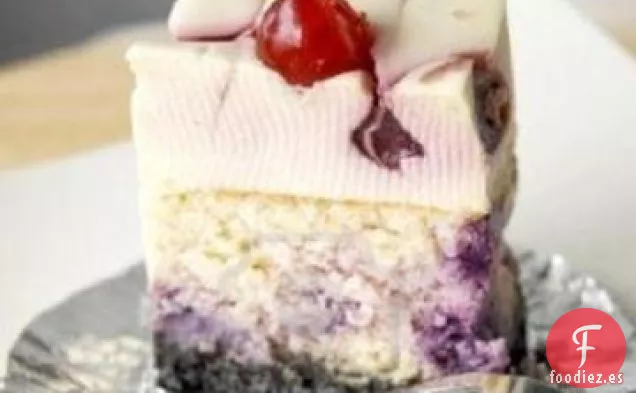 Tarta de queso Roja, Blanca y Azul