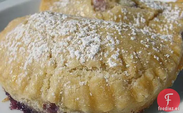 Empanadas de Arándanos y Mascarpone