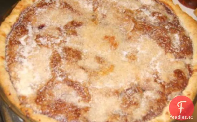 Tarta de Arándanos Crujientes Y Crujientes