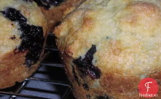 Muffins de Yogur de Arándanos