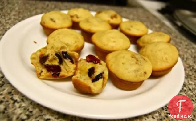 Mini Muffins De Arándanos (O Chispas De Chocolate)