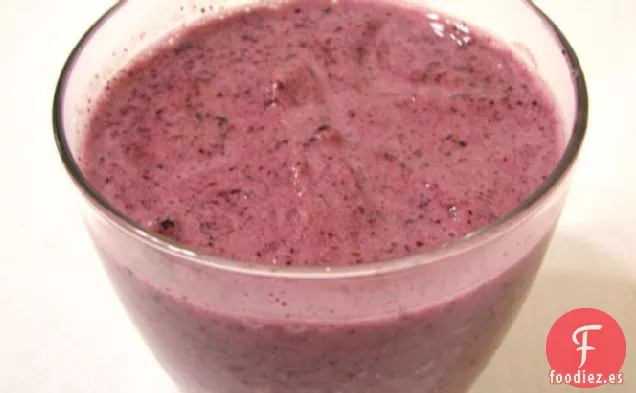 Batido Cremoso de Arándanos