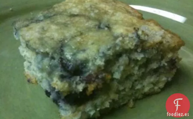 Pastel de Café con Arándanos Bajo en Grasa