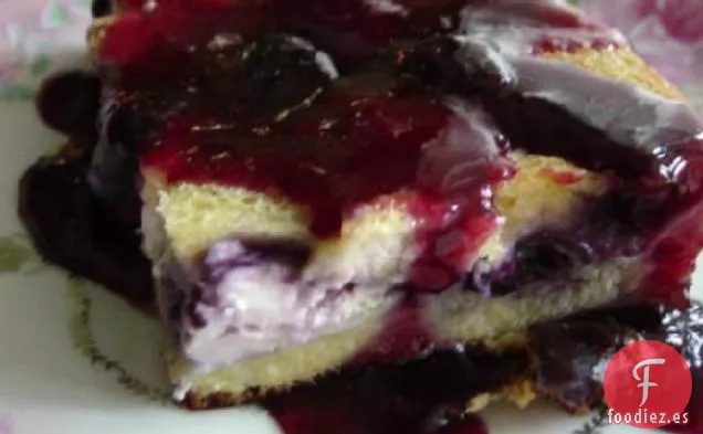 Tostada Francesa Rellena de Arándanos