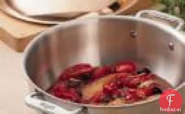 Acqua Pazza (pescado Cocido A Fuego Lento En Caldo De Tomate y ajo)