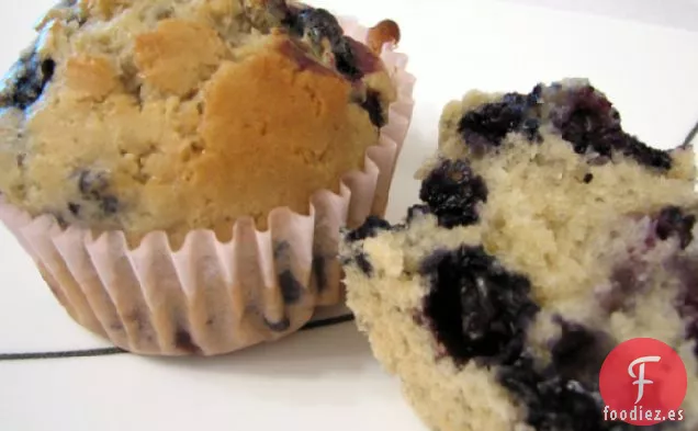 Muffins de Arándanos Muy Simples