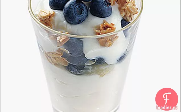 Parfaits de Yogur de Arándanos