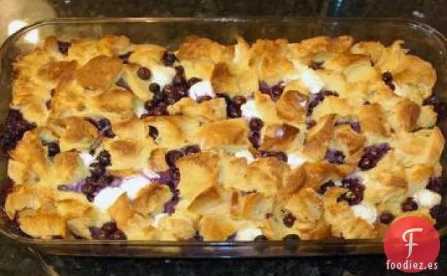 Cazuela de Tostadas Francesas Sorpresa de Arándanos