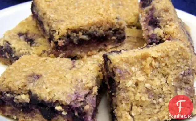 Deliciosos Cuadrados de Arándanos!