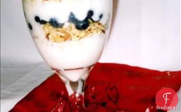 Parfait de Granola de Arándanos