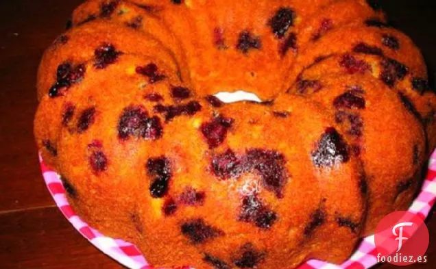 Tarta de Queso Crema de Arándanos