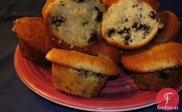 Muffins de Queso Crema y Arándanos