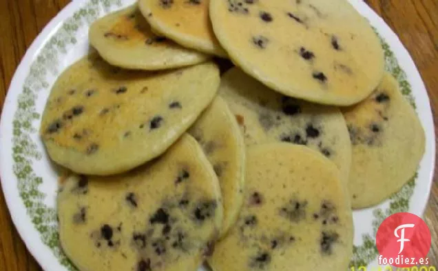 Tortitas de Naranja y Arándanos