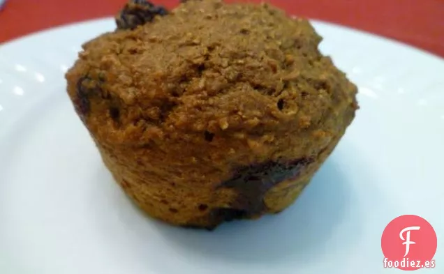 Muffins de Arándanos de Trigo Integral 100% 