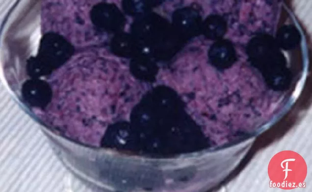 Helado de Yogur de Arándanos