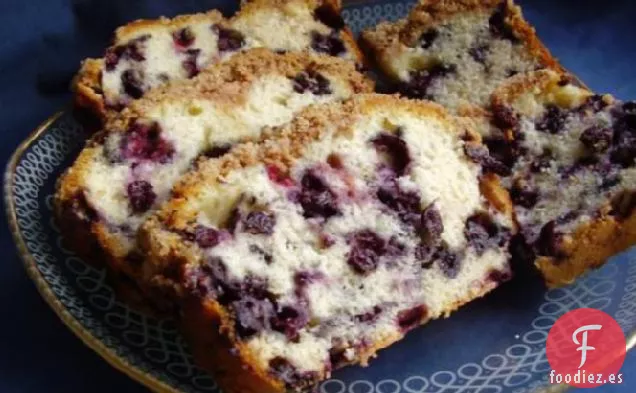 Pan de Arándanos con Limón