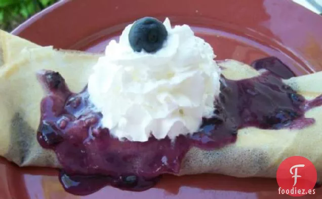 Crepes de Arándanos (Diabéticos)