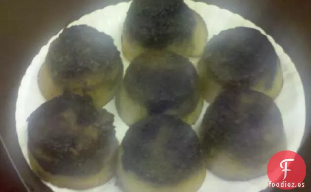 Magdalenas Invertidas de Arándanos de Piña (Más saludables)