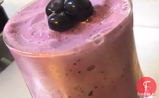 Batido Súper Saludable de Fresas y Arándanos