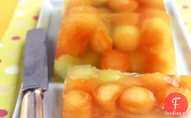 Melón Cantalupo y Gelatina de Mielada