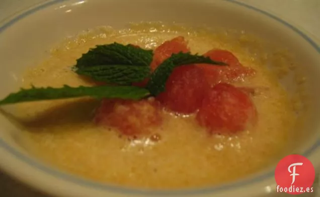 Ensalada de Sandía y Melón Con Vinagreta De Menta