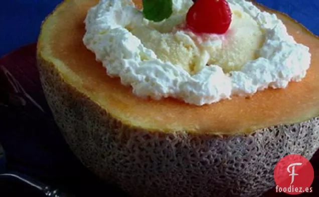 Cuenco de Melón y Helado