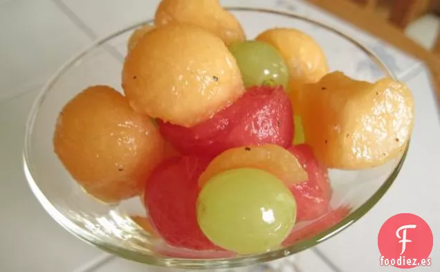 Ensalada de Melón Al Estilo Mojito