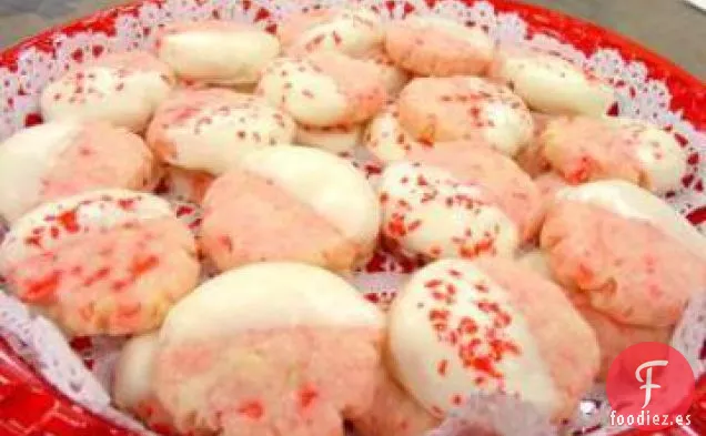 Pan Corto de Cereza con Chocolate Blanco